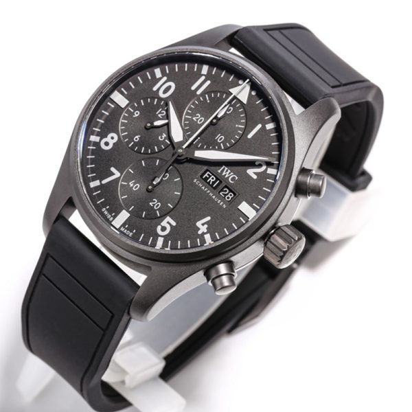 IWC Pilot Chronograph TOP GUN Clone All Black 41MM