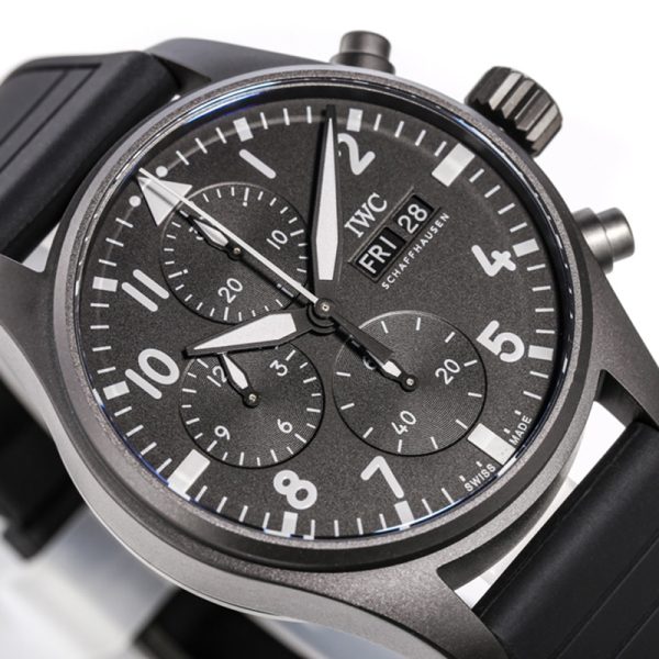 IWC Pilot Chronograph TOP GUN Clone All Black 41MM