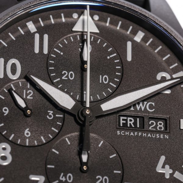 IWC Pilot Chronograph TOP GUN Clone All Black 41MM