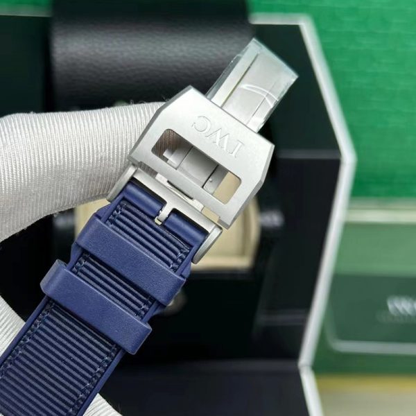 IWC Pilot Blue Angels Ceramic Chronograph Clone Watch 44.5mm