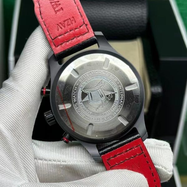 IWC Top Gun Ceramic Chronograph Clone Watch 44.5MM