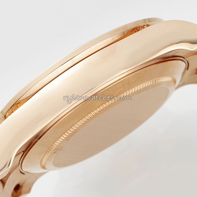 Rolex Daytona Rainbow Rose Gold Black Dial Clone 40mm