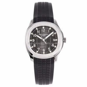 Patek Philippe Aquanaut Black Dial White Metal Case Clone, Black Dial, White Metal, Swiss Clone