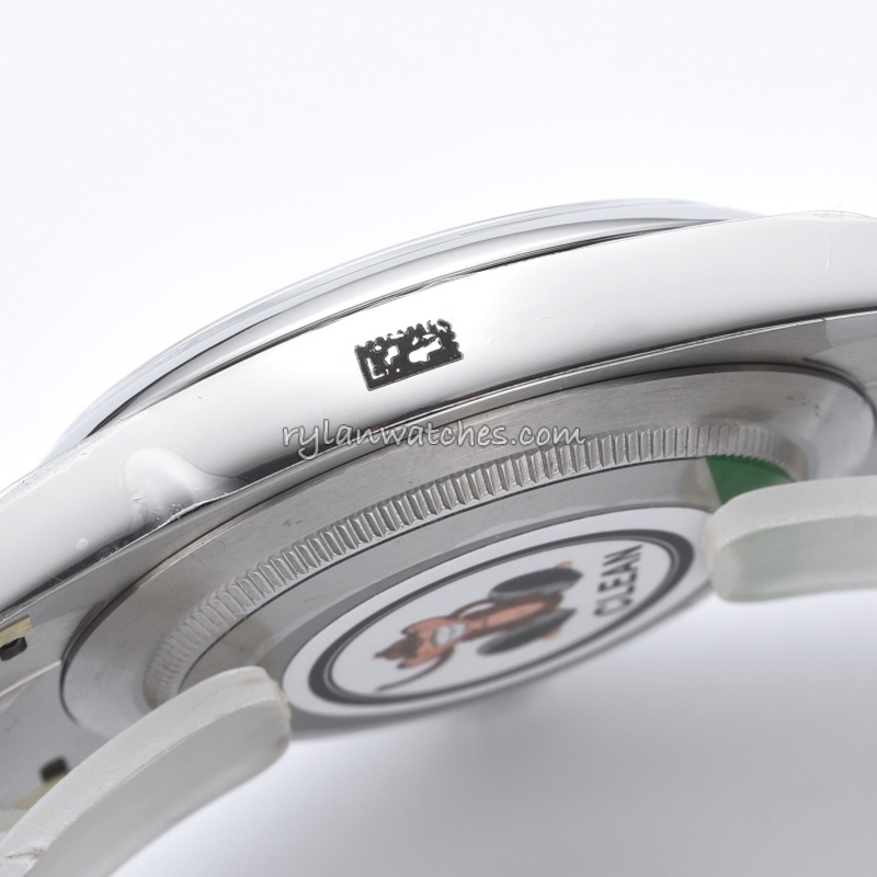 Rolex Oyster Perpetual Silver Dial 31MM Clone with silver dial