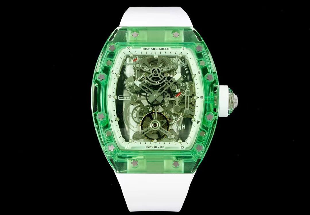 1:1 replica RICHARD MILLE RM-56 Sapphire Miracle (Green)