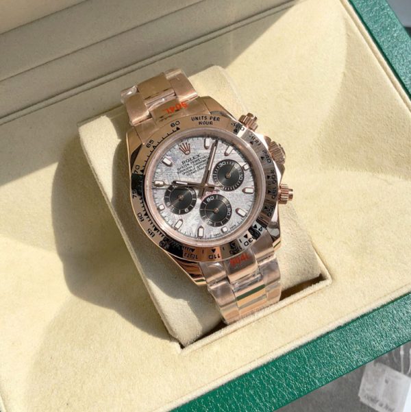 Rolex Daytona Meteorite Dial Stainless Steel Case 40MM