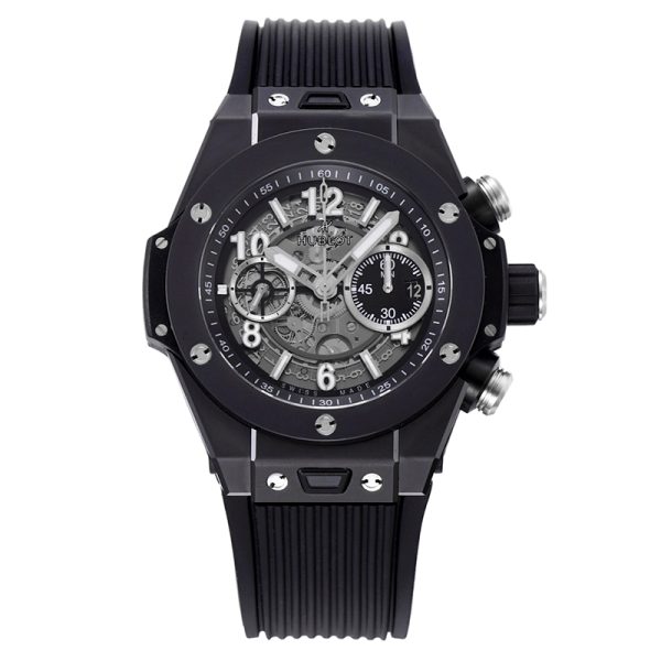 Hublot Big Bang Ceramic Bezel Black 45mm Swiss Replica Watch