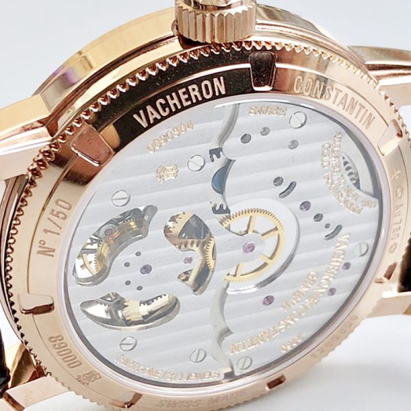 Vacheron Constantin 6000T PATRIMONY 42mm white face rose gold - Image 7