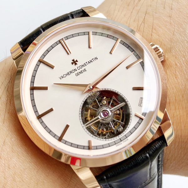 Vacheron Constantin 6000T PATRIMONY 42mm white face rose gold - Image 2