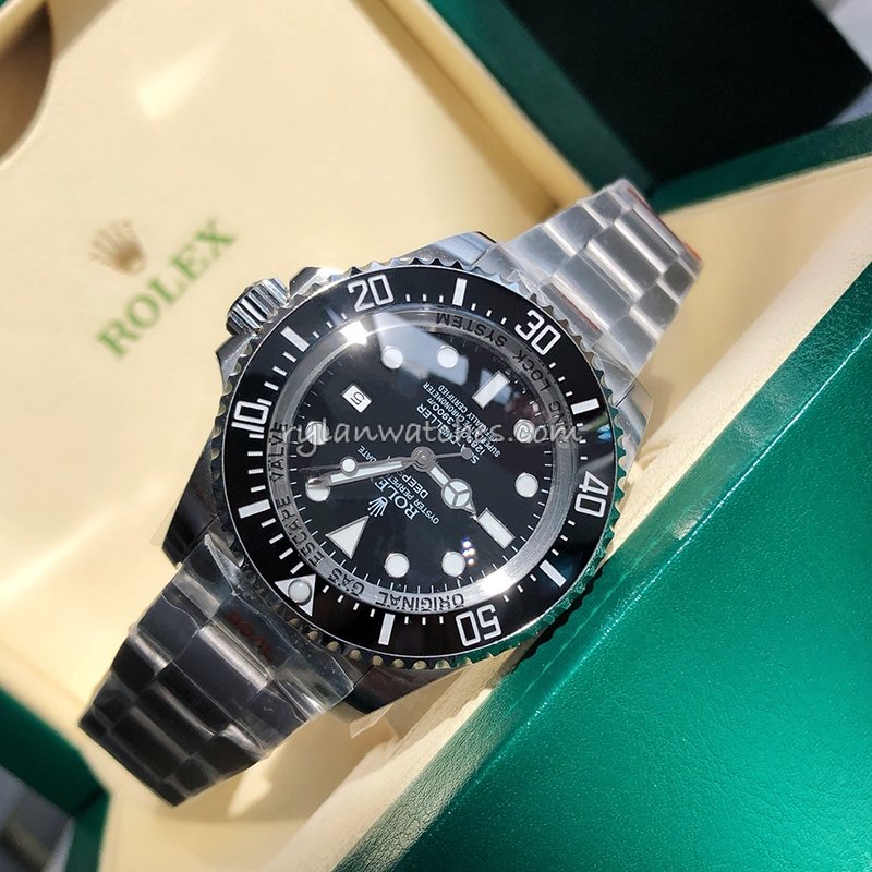 Rolex Submariner black bezel black dial 40mm clone steel watch