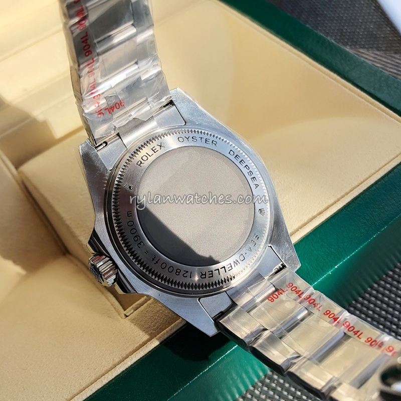 Rolex Submariner black bezel black dial 40mm clone steel watch