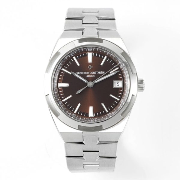 Vacheron Constantin Overseas Date Brown Steel Clone Watch