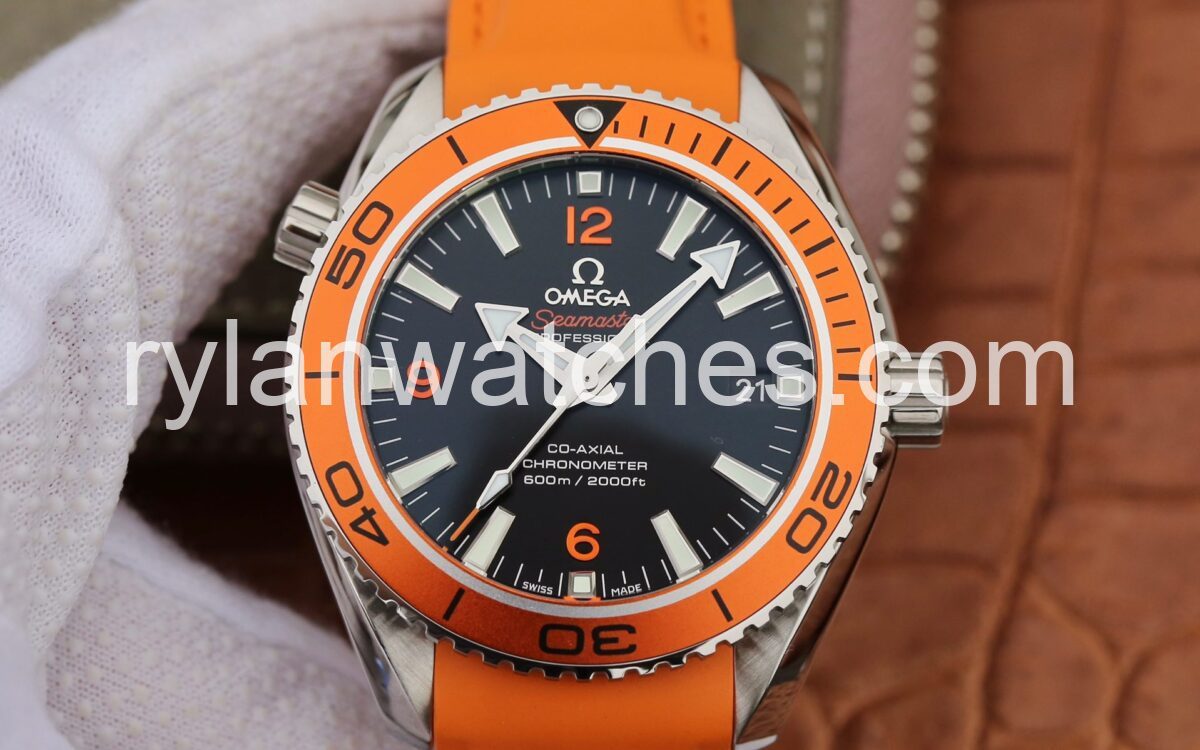Omega 42mm 8500 Seamaster 600 Vitality Orange
