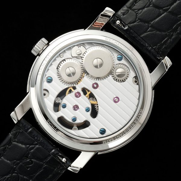 Vacheron Constantin Traditionnelle Tourbillon White Dial Yellow Gold Case Black Leather Strap 42mm