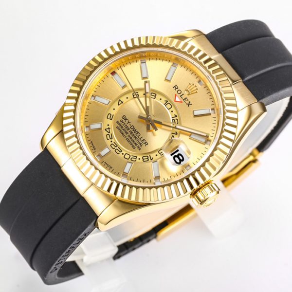 Rolex DIW modified blue Skywalker 42MM
