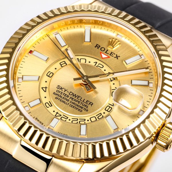 Rolex DIW modified blue Skywalker 42MM
