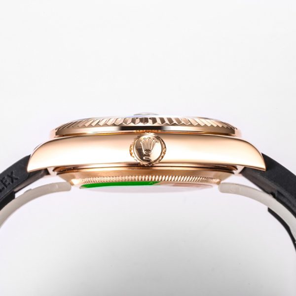 Rolex DIW modified black and green Skywalker 42MM