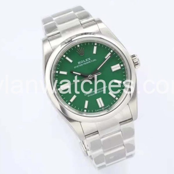 rolex oyster perpetual 36 green