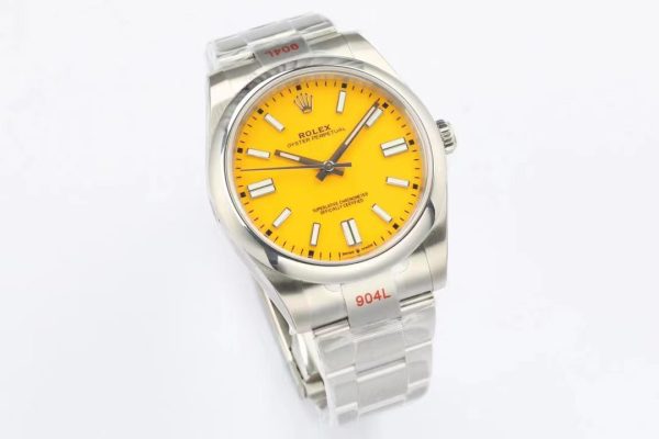 rolex oyster yellow