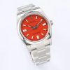 rolex oyster perpetual red face
