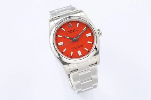 rolex oyster perpetual red face