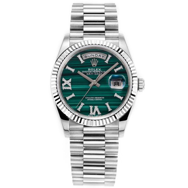 rolex day date 36 green dial