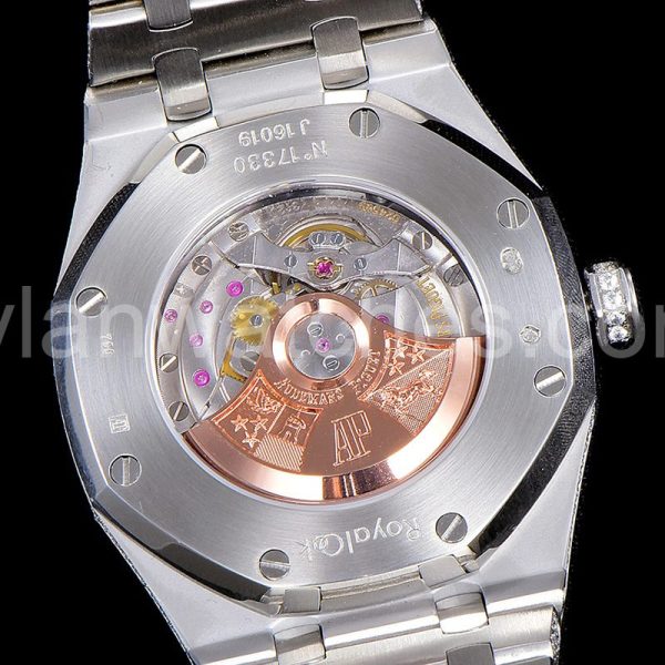 Audemars Piguet 41MM 15400 Silver Steel Diamond - Image 7