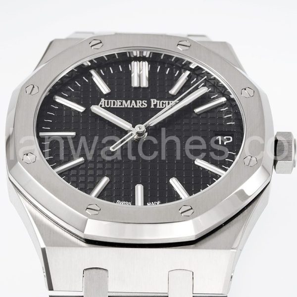 Audemars Piguet Royal Oak 41mm 15510 Steel Case Black Dial - Image 6