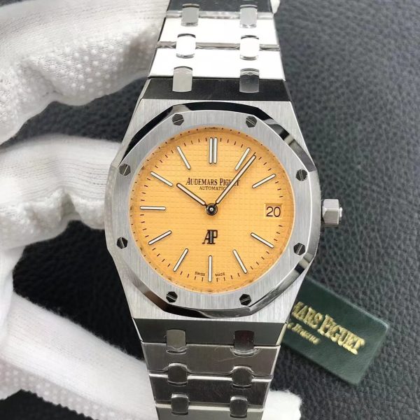 Audemars Piguet Royal Oak 15202 yellow dial steel 39mm