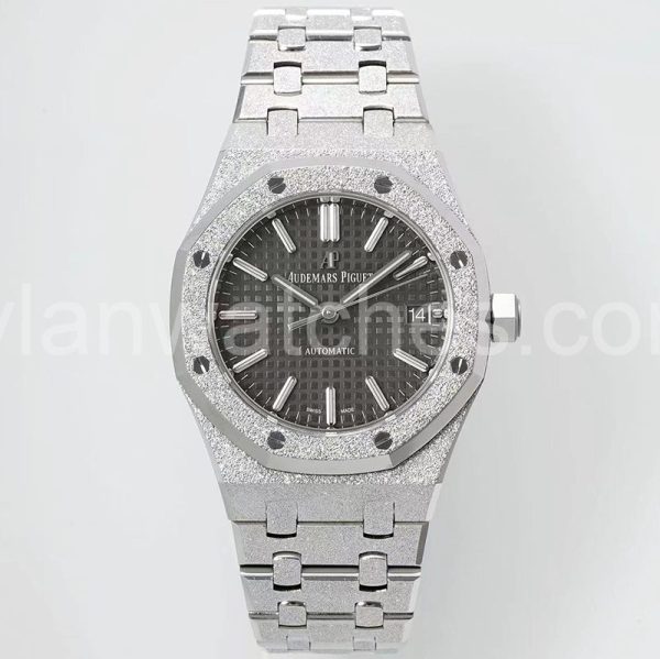 Audemars Piguet Royal Oak 15454 grey dial steel case 37mm