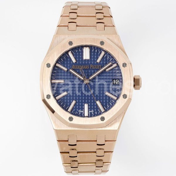 Audemars Piguet Royal Oak 15510 rose gold blue dial 41mm