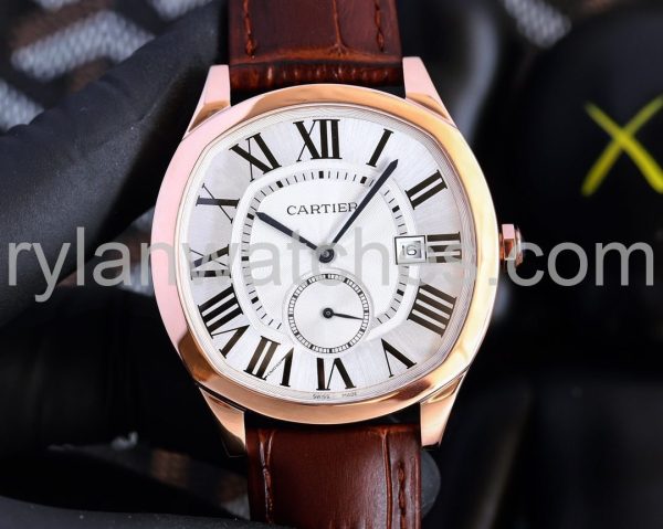 cle de cartier 40mm rose gold
