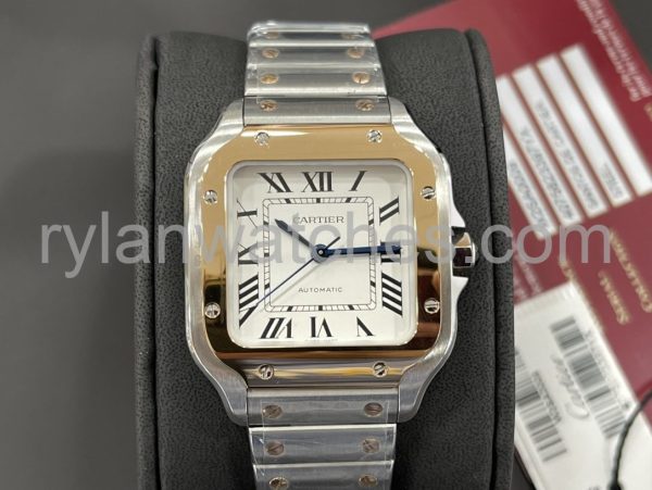 cartier santos white