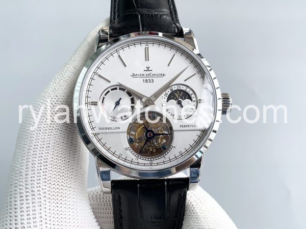 Jaeger-LeCoultre Master Tourbillon White Dial 1:1 Clone