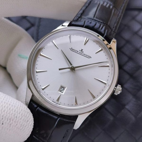 Jaeger LeCoultre Ulter 1288420 Thin Master 40mm white face steel shell