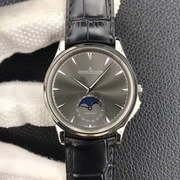 Jaeger-LeCoultre Master Ultra Thin Moonphase Grey Dial 1:1 Clone