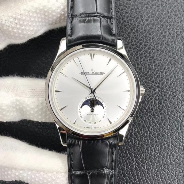 Jaeger-LeCoultre Master Ultra Thin Moonphase White Dial 1:1 Clone