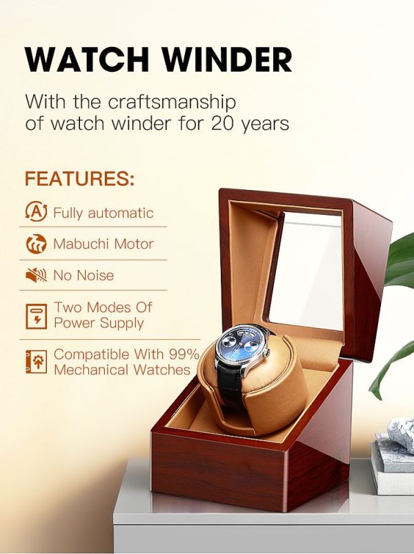 Electric rotating watch box L0010