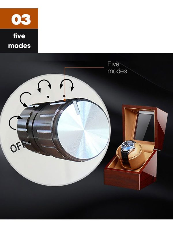Electric rotating watch box L0010
