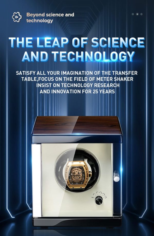 Technology smart mechanical watch winding storage box