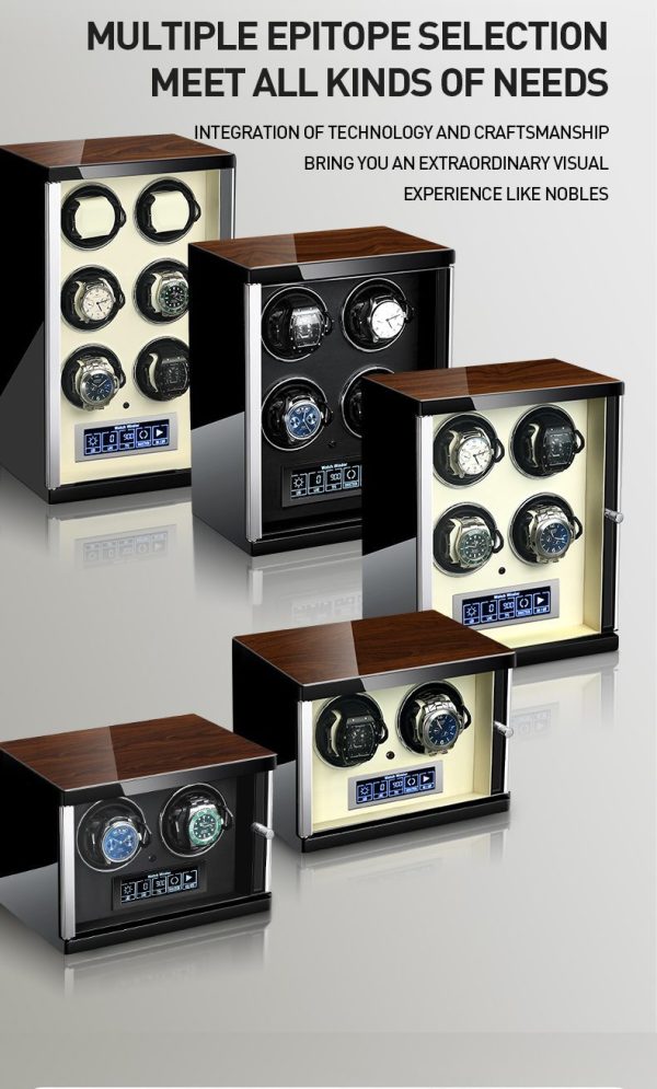 Technology smart mechanical watch winding storage box