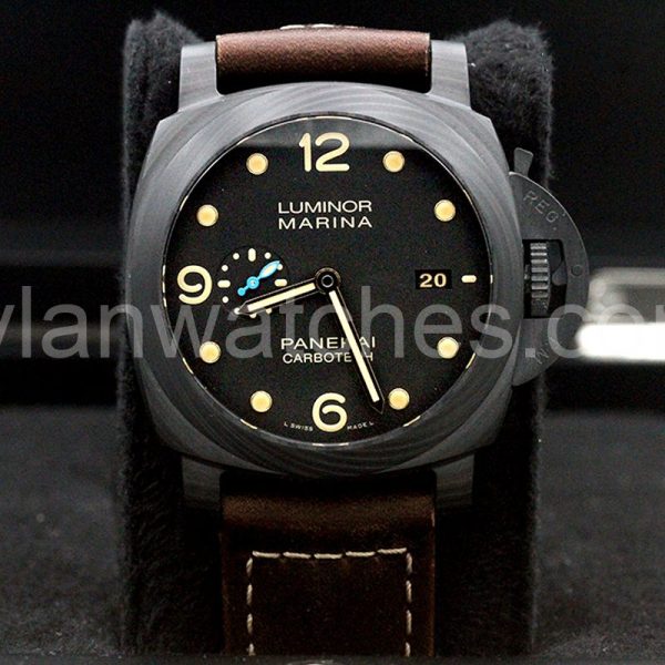 Panerai Luminor Marina PAM661 Carbotech Brown Leather Clone