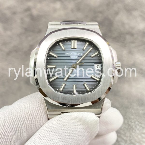 Patek Philippe Nautilus 5711 Grey Dial Clone, Grey Dial, Steel Case, Nautilus Clone