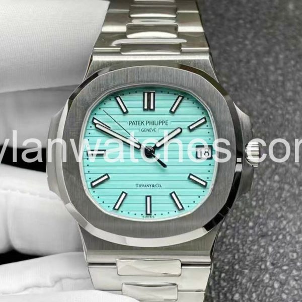 Patek Philippe Nautilus 5711 Tiffany Blue Dial Clone, Tiffany Blue Dial, Special Edition, Nautilus Clone