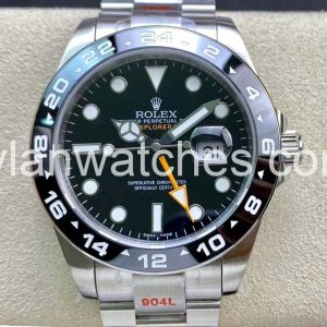 rolex explorer ii black bezel clone replica watch