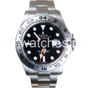 rolex explorer ii black dial clone replica watch