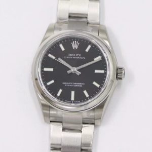 Rolex Oyster Perpetual Black Dial 31MM Clone
