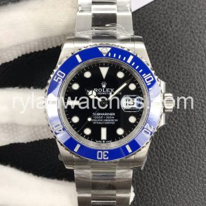 rolex submariner blue 41mm clone replica watch