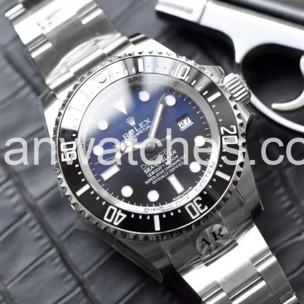 rolex submariner blue faced clone replica watch