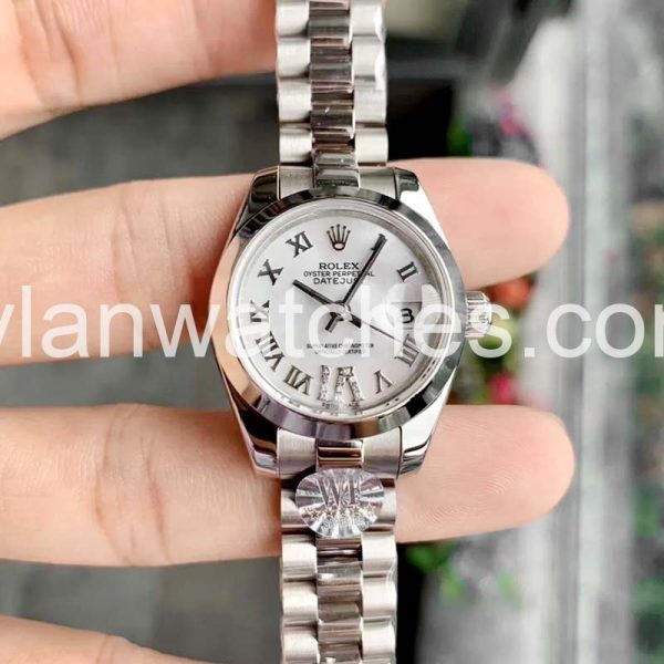rolex day date white